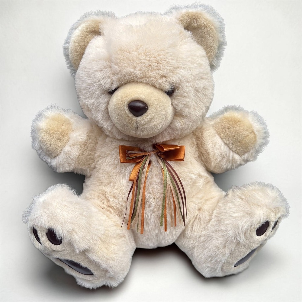 Dan Dee Lovable Huggable 15" Limited Edition Cream Teddy Bear Plush